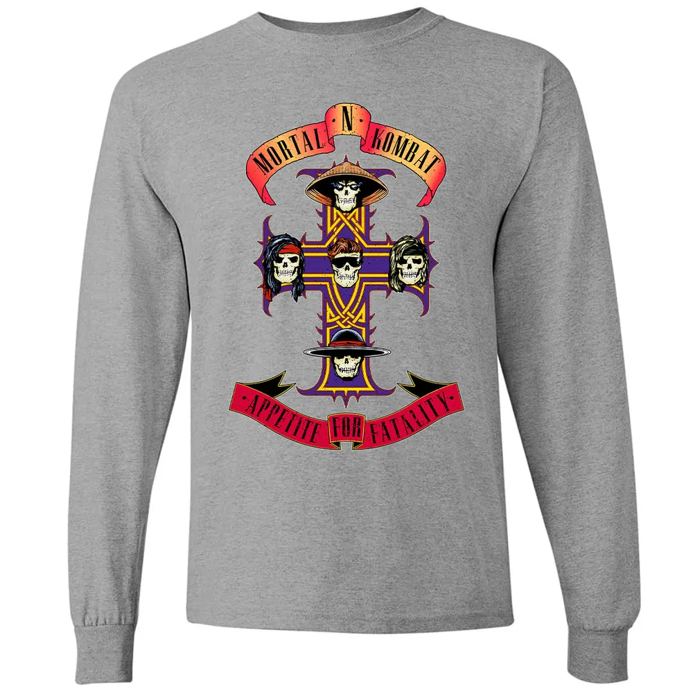 Long Sleeve T-Shirt - 7EY6KMSV - Graphite Heather - 6