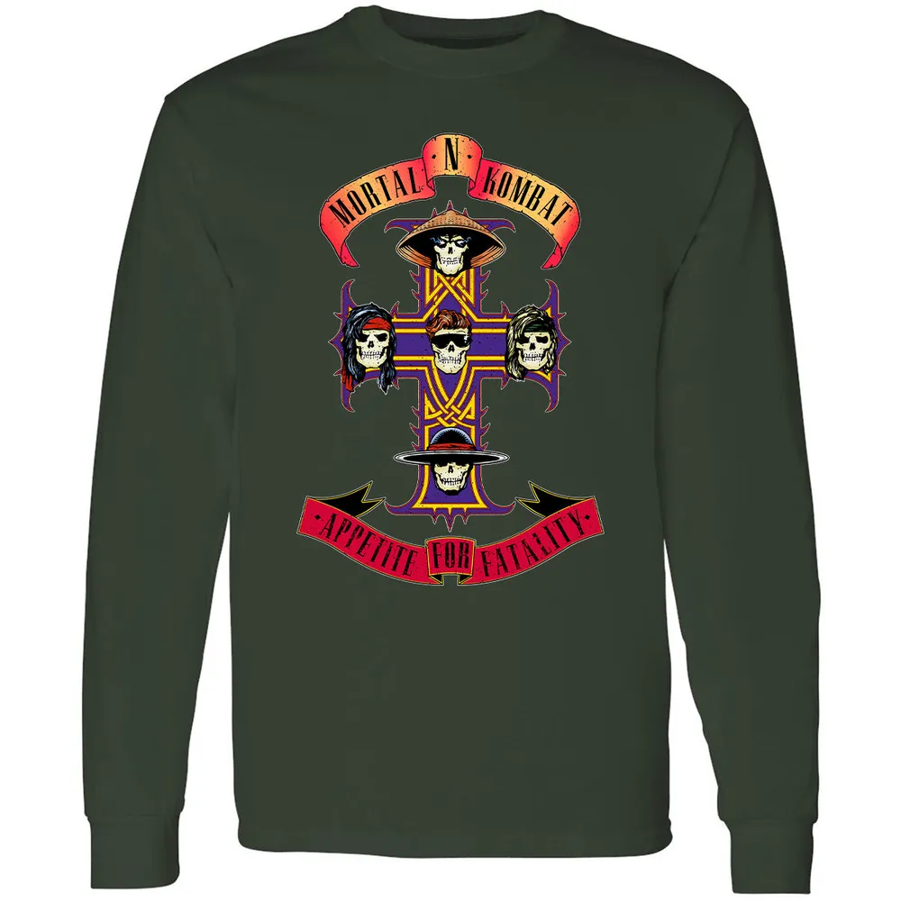 Long Sleeve T-Shirt - 7EY6KMSV - Forest Green - 4