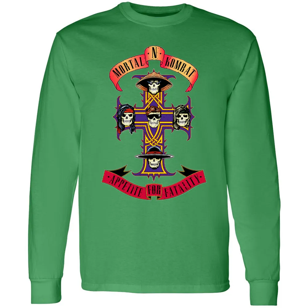 Long Sleeve T-Shirt - 7EY6KMSV - Irish Green - 10