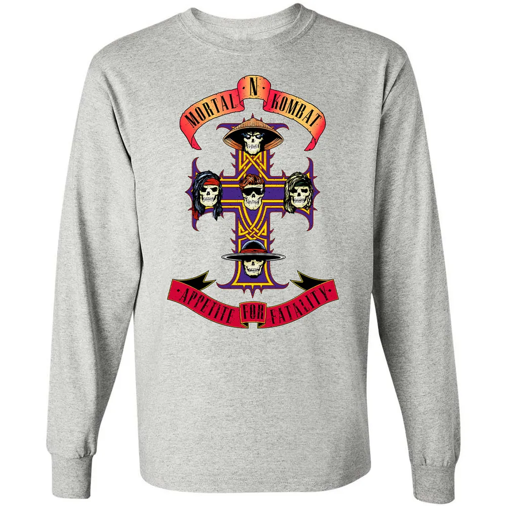 Long Sleeve T-Shirt - 7EY6KMSV - Ash - 7