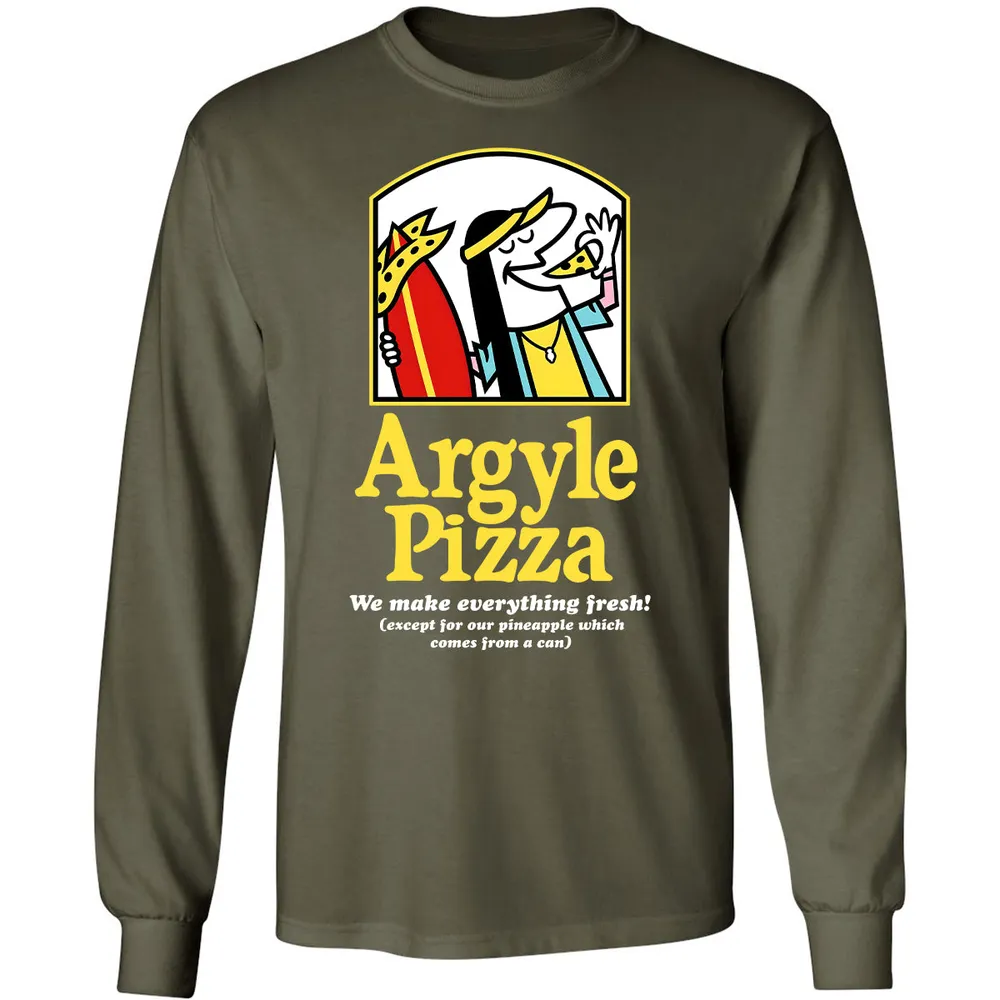 Long Sleeve T-Shirt - FEWWWZ4Z - Military Green - 16