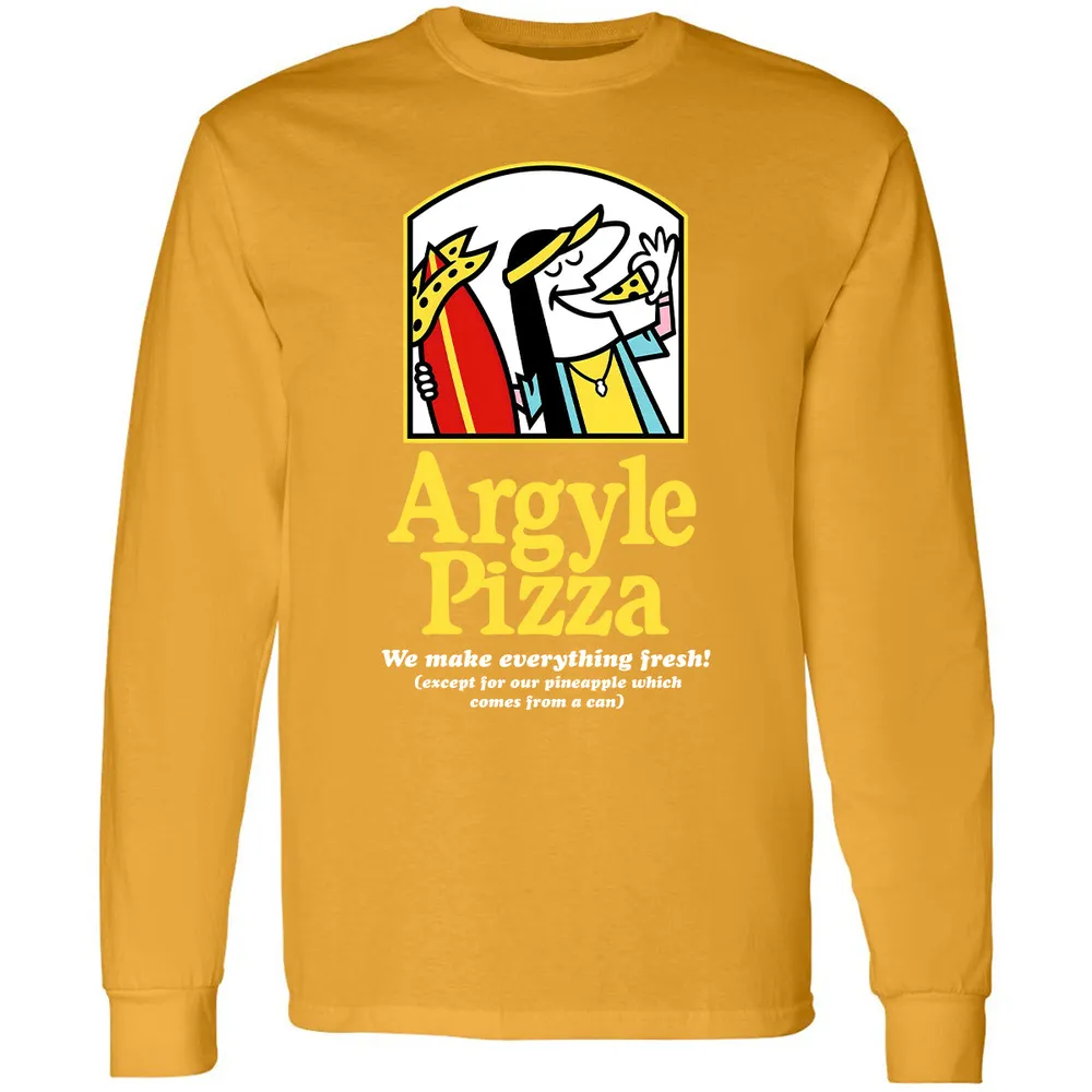 Long Sleeve T-Shirt - FEWWWZ4Z - Gold - 9