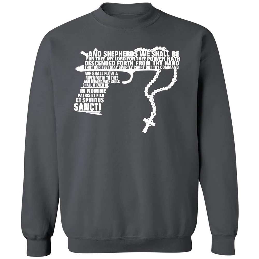 Classic Unisex Sweatshirt - L92C5TQB - Charcoal - 7