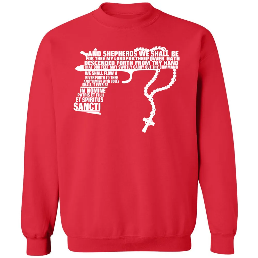 Classic Unisex Sweatshirt - L92C5TQB - Red - 5