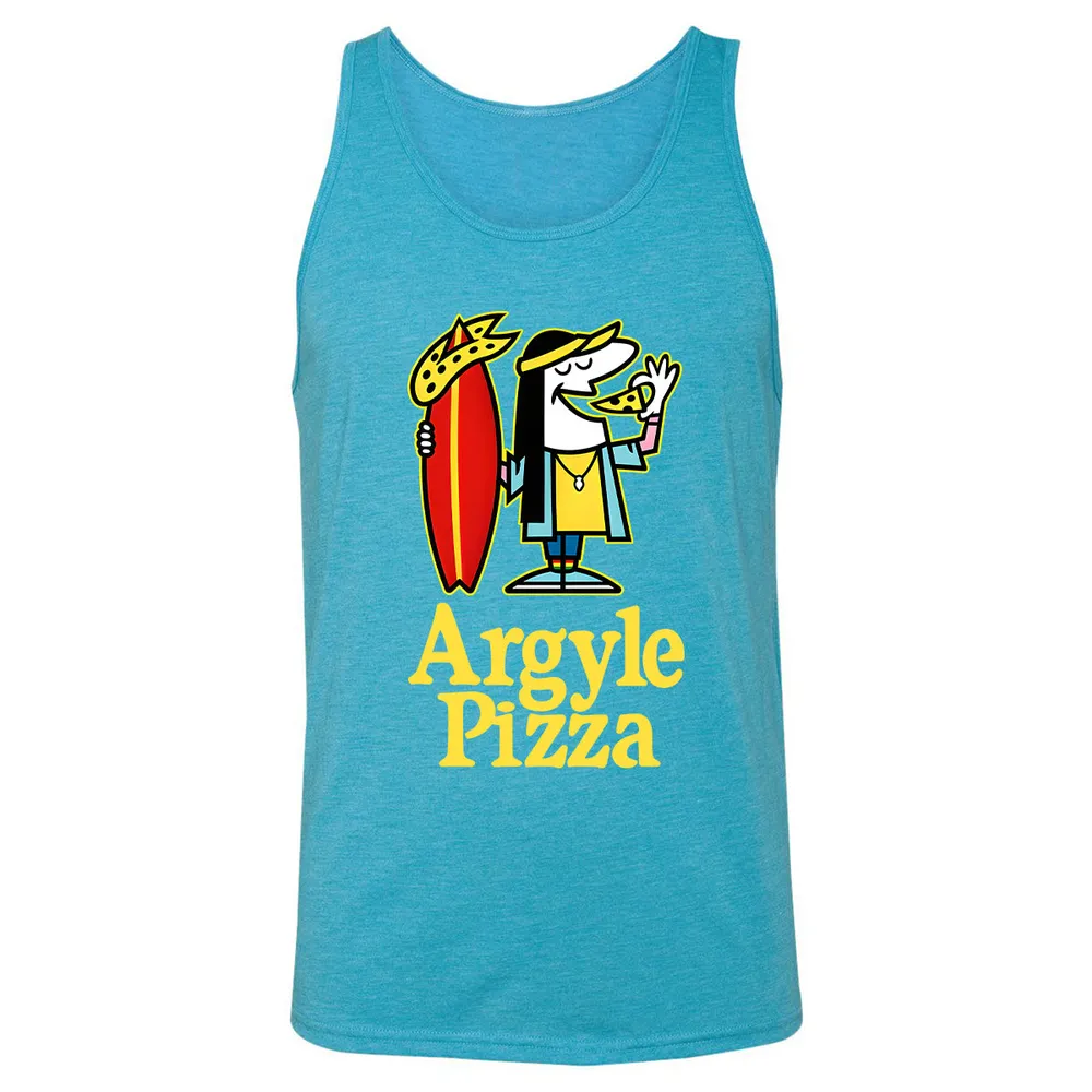 Unisex Jersey Tank - L9422G6M - Aqua Triblend - 3