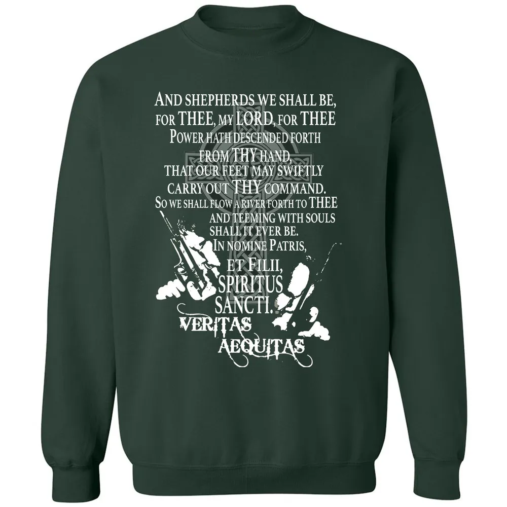 Classic Unisex Sweatshirt - A6XZLAX7 - Forest Green - 4