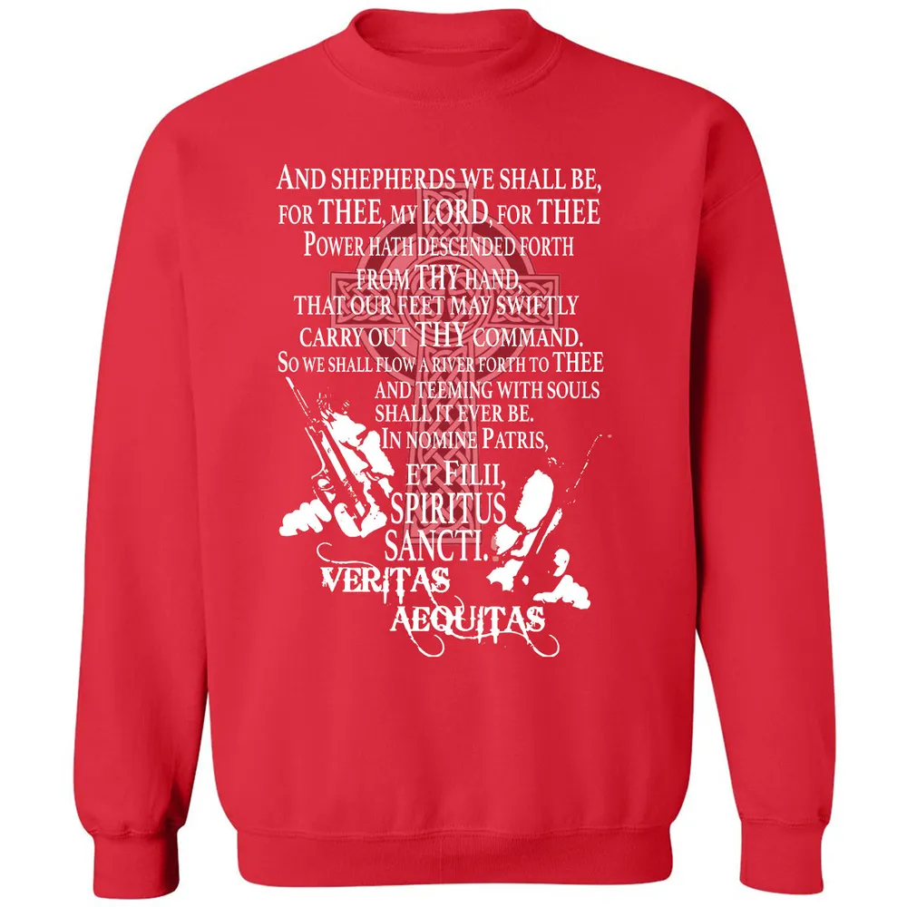 Classic Unisex Sweatshirt - A6XZLAX7 - Red - 5
