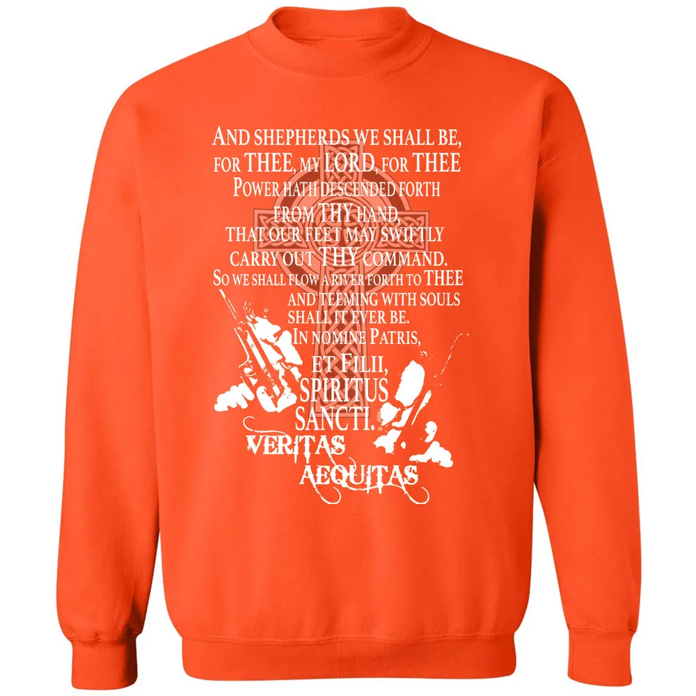 Classic Unisex Sweatshirt - A6XZLAX7 - Orange - 10
