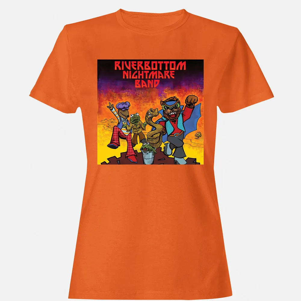 Women's T-Shirt - X4MDFJQ6 - Orange - 11