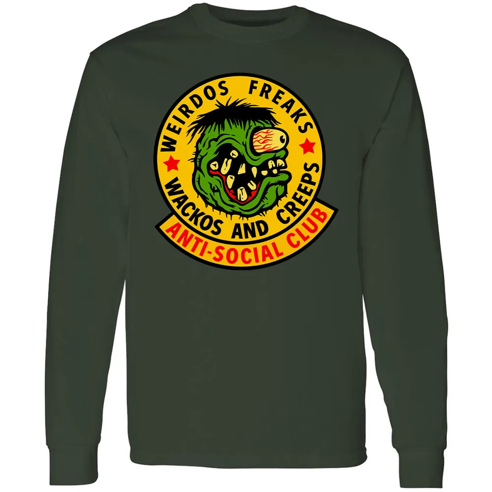Long Sleeve T-Shirt - CSJ94T1V - Forest Green - 4