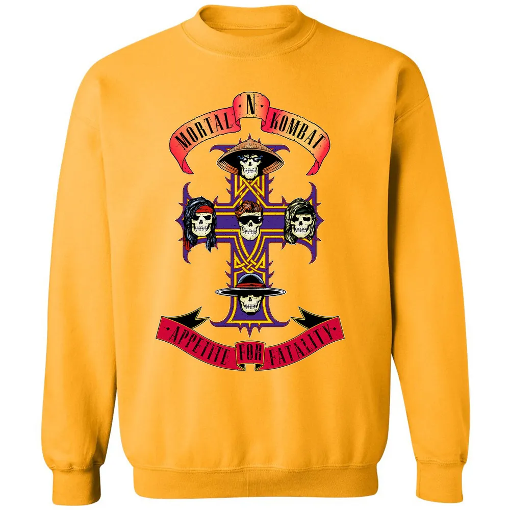 Classic Unisex Sweatshirt - ML6NWJ2G - Gold - 11