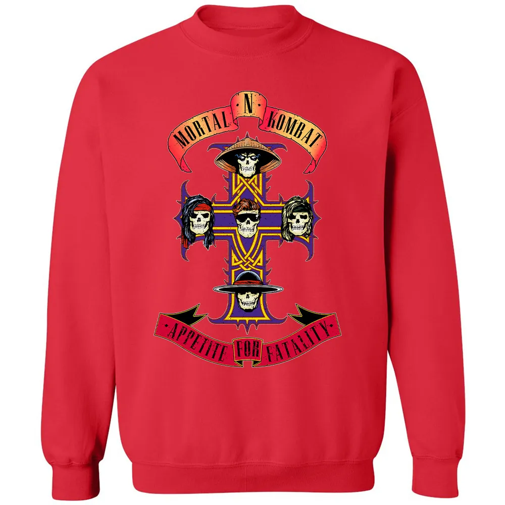 Classic Unisex Sweatshirt - ML6NWJ2G - Red - 5