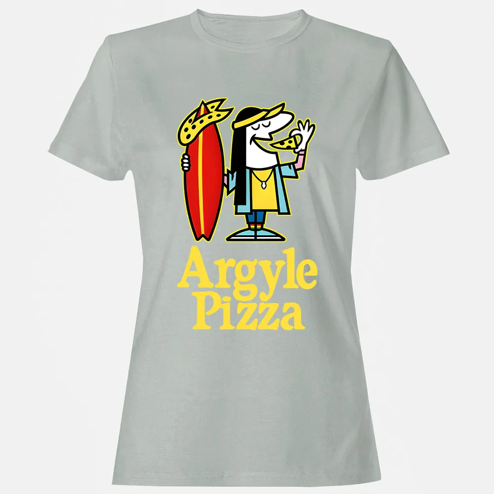 Women's T-Shirt - 6LS1NN9R - Ash - 2