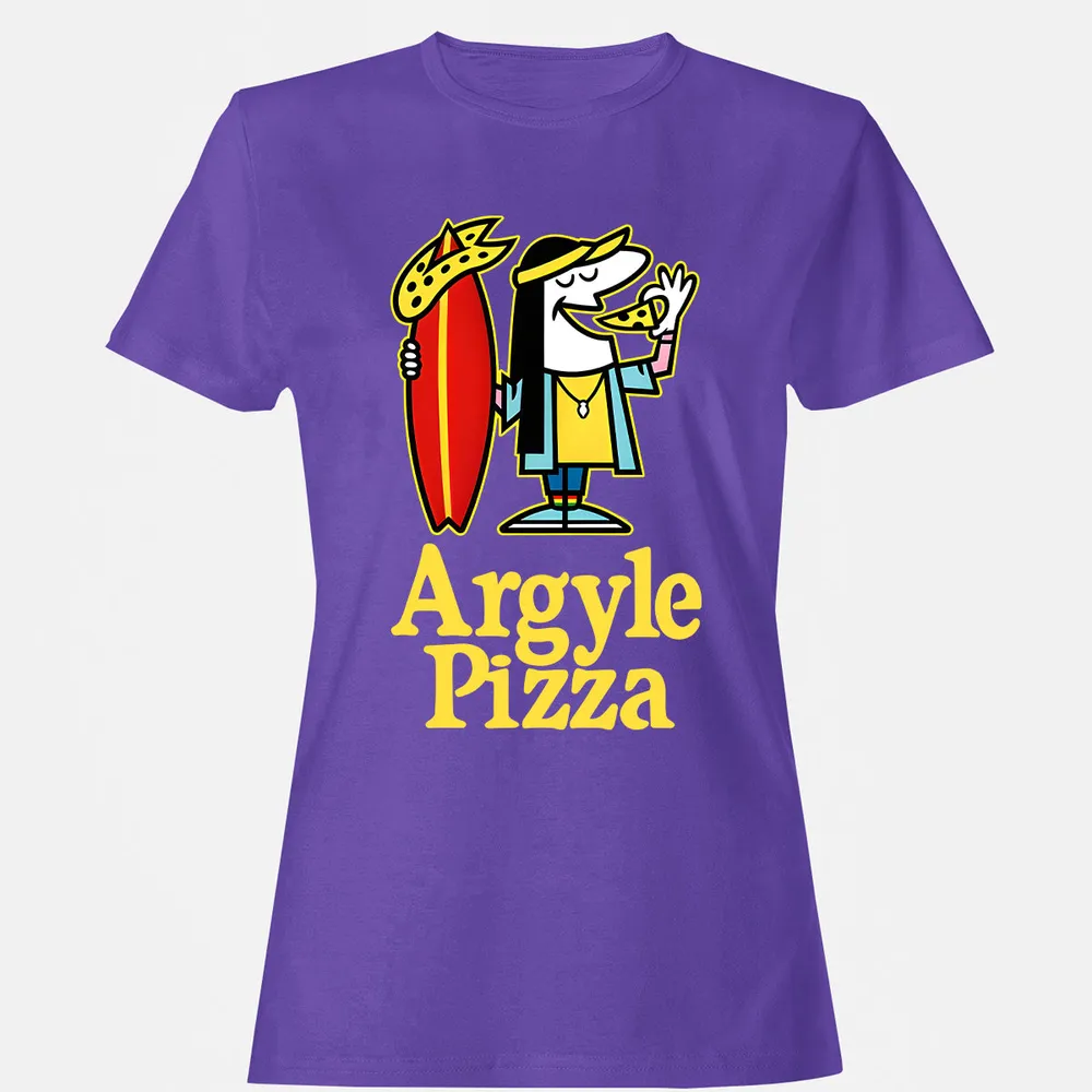 Women's T-Shirt - 6LS1NN9R - Purple - 12