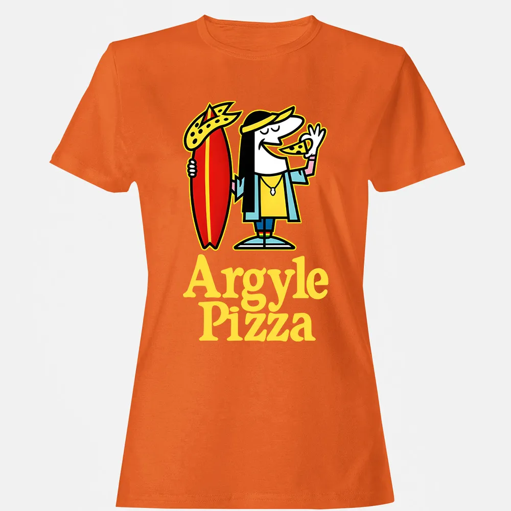 Women's T-Shirt - 6LS1NN9R - Orange - 11