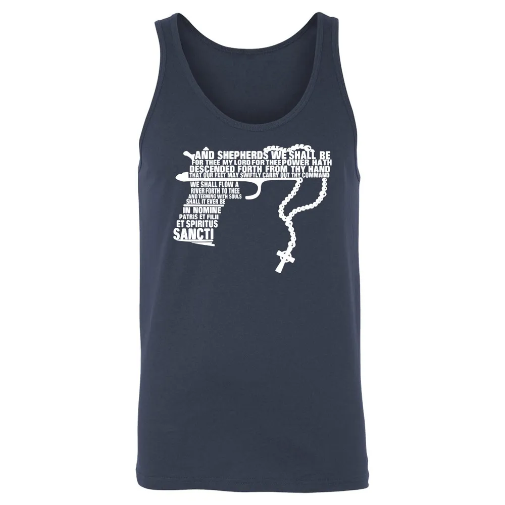 Unisex Jersey Tank - W5WR9CEQ - Navy - 2