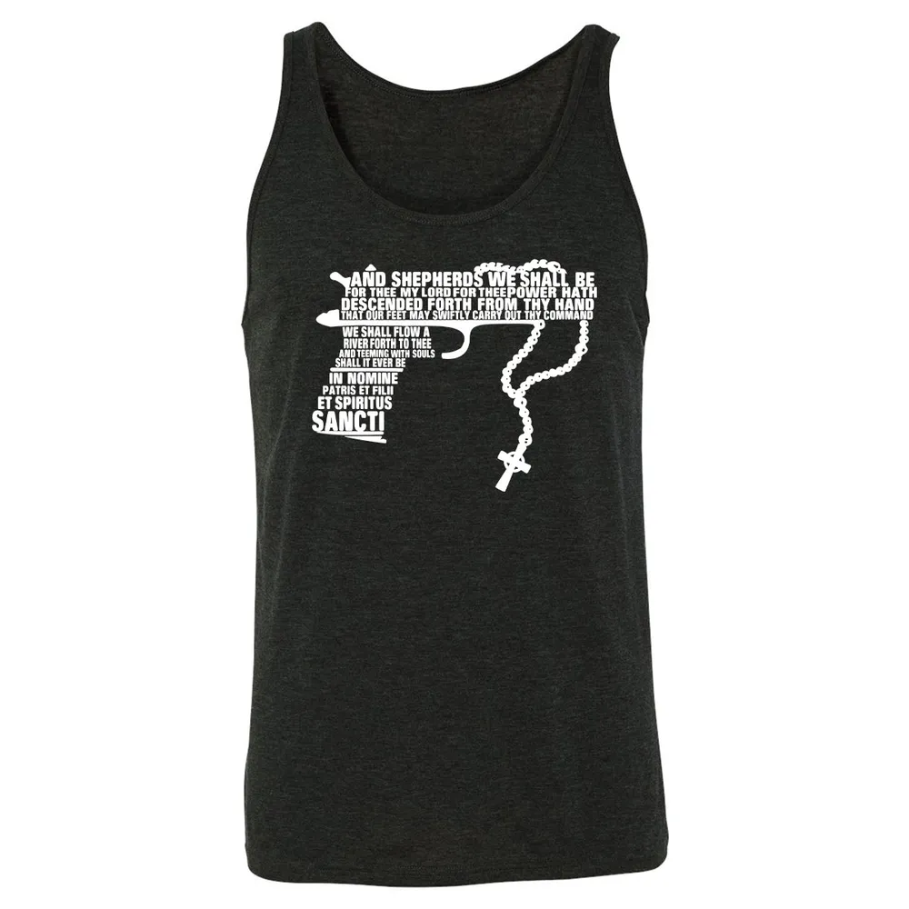 Unisex Jersey Tank - W5WR9CEQ - Charcoal Black Triblend - 5
