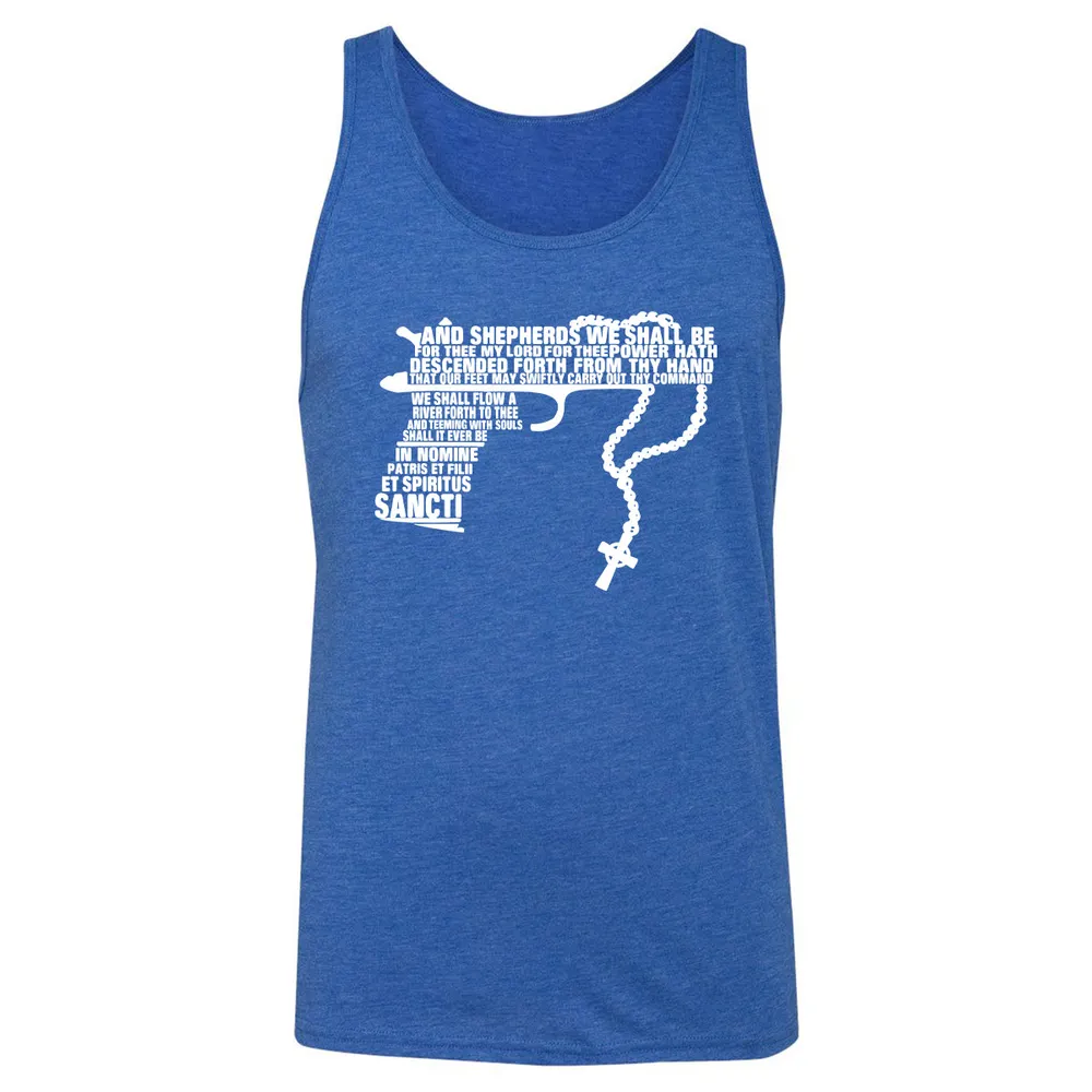 Unisex Jersey Tank - W5WR9CEQ - True Royal Triblend - 12