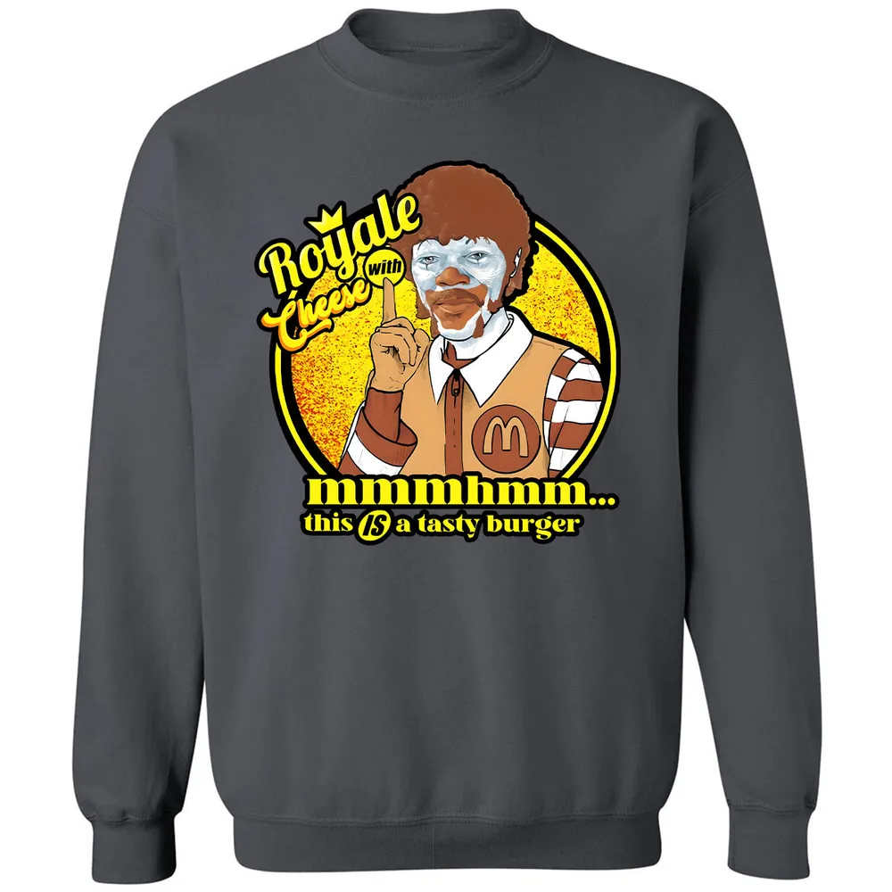 Classic Unisex Sweatshirt - 4BVS8FJ7 - Charcoal - 7
