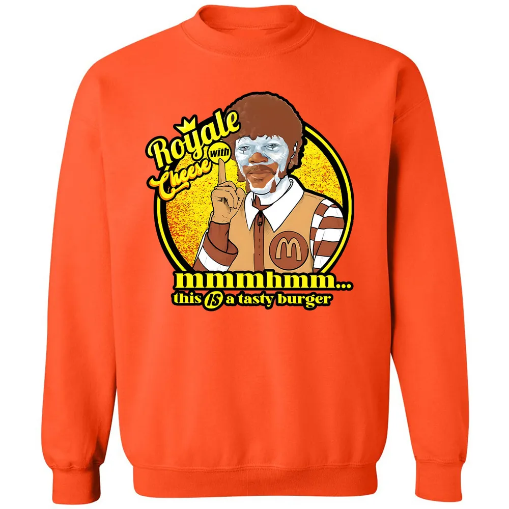 Classic Unisex Sweatshirt - 4BVS8FJ7 - Orange - 10