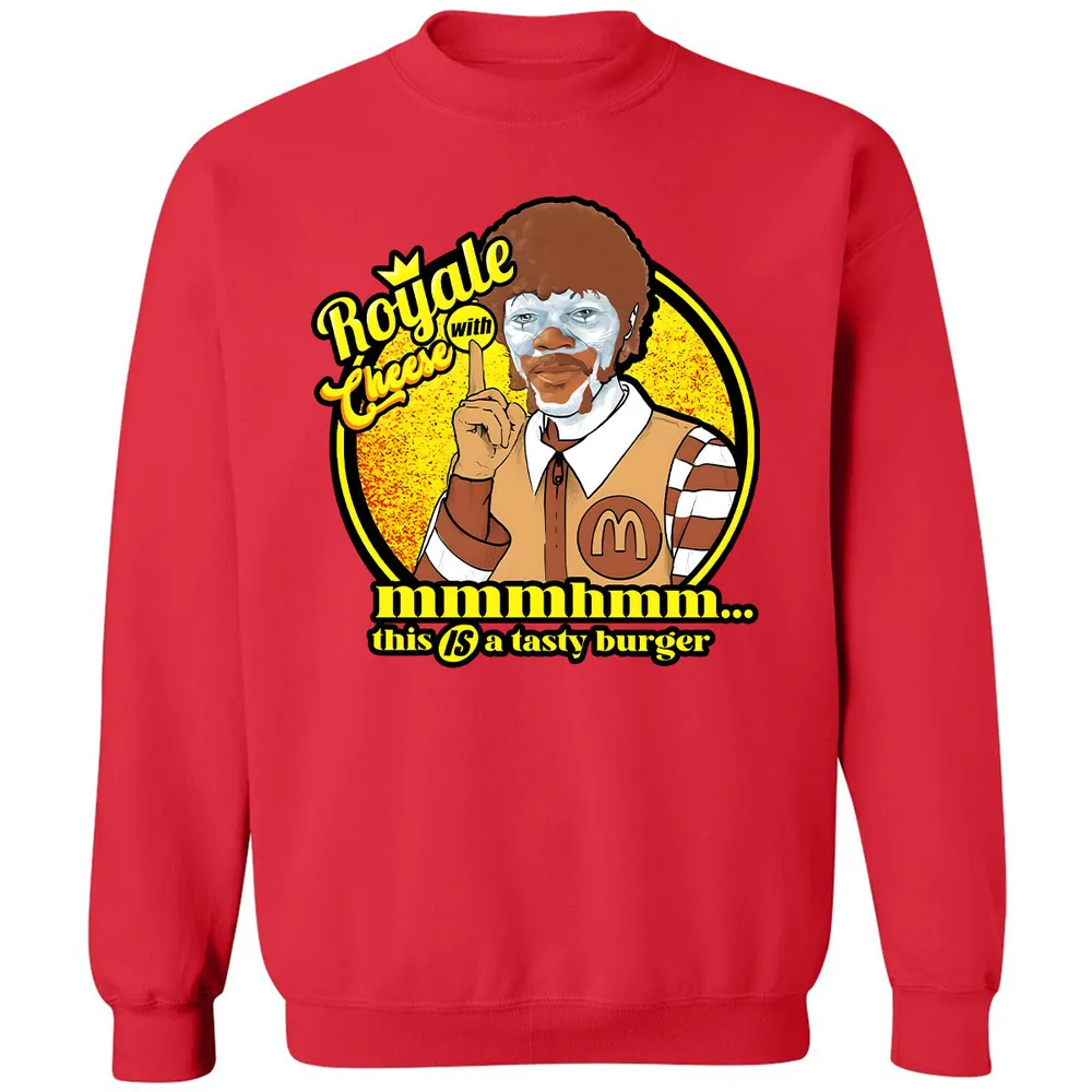 Classic Unisex Sweatshirt - 4BVS8FJ7 - Red - 5