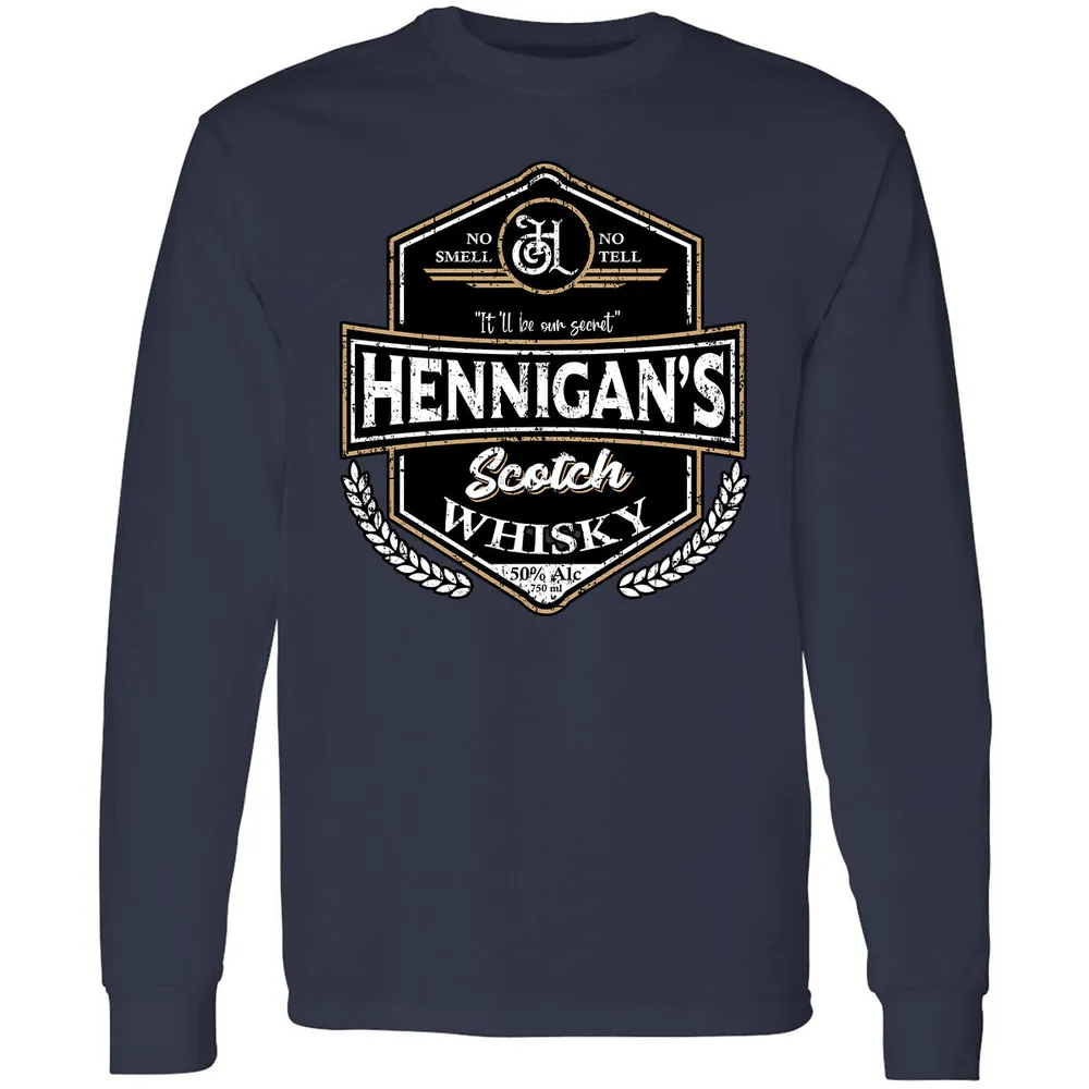 Long Sleeve T-Shirt - B31U2CCA - Navy - 2