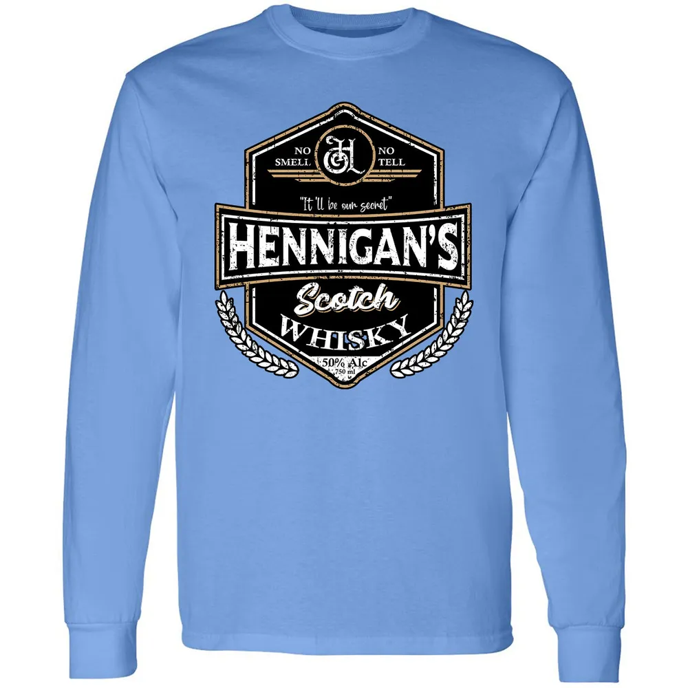 Long Sleeve T-Shirt - B31U2CCA - Carolina Blue - 12