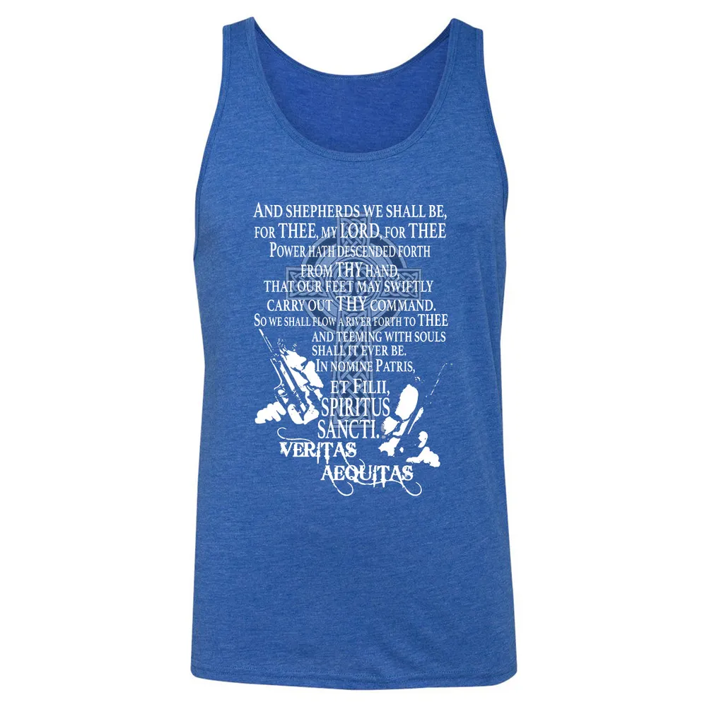 Unisex Jersey Tank - RF2W836G - True Royal Triblend - 12