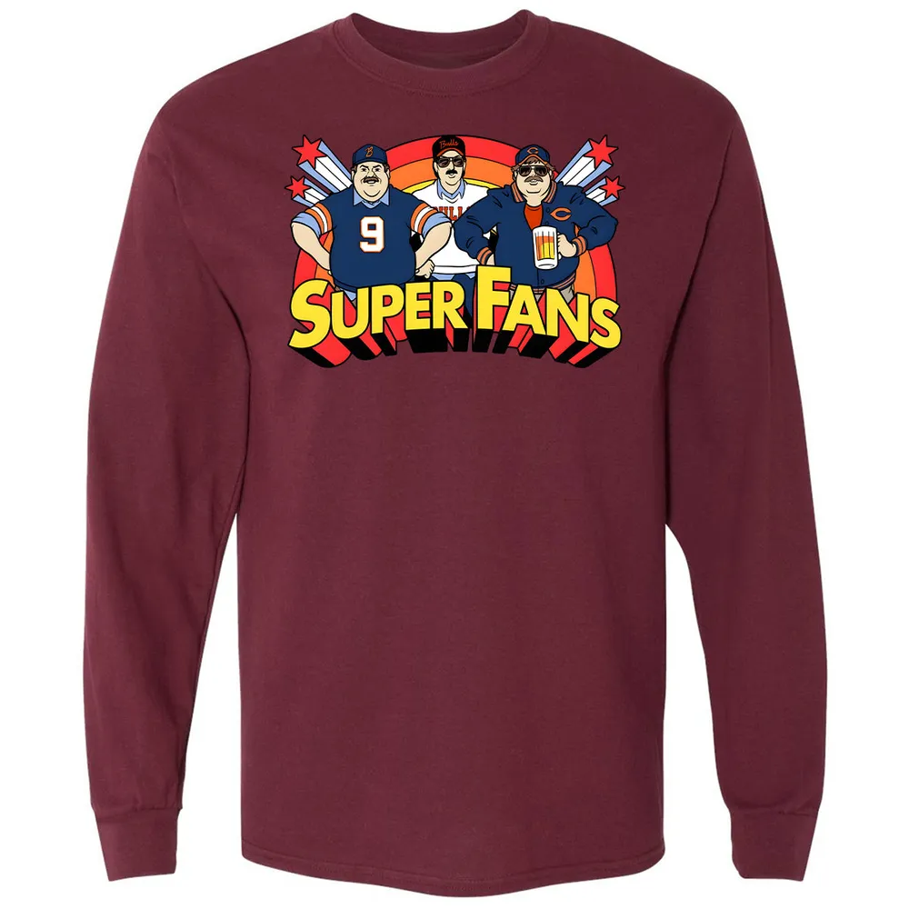 Long Sleeve T-Shirt - 2C58RJWC - Maroon - 11