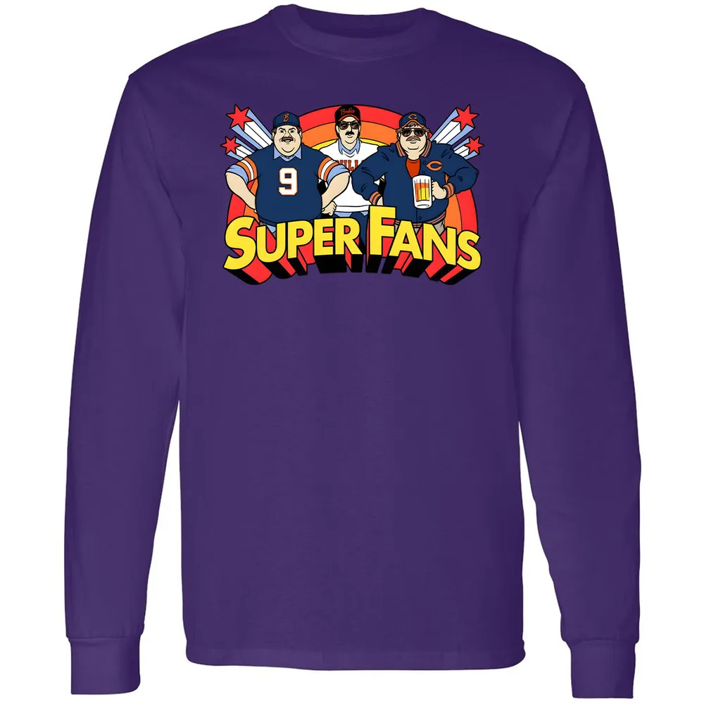 Long Sleeve T-Shirt - 2C58RJWC - Purple - 13