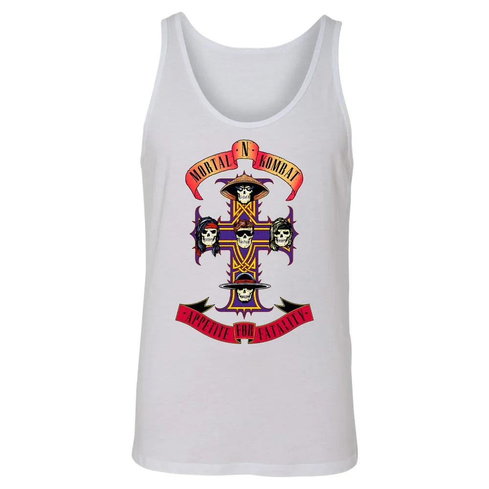 Unisex Jersey Tank - 1AXMB9KX - White - 14