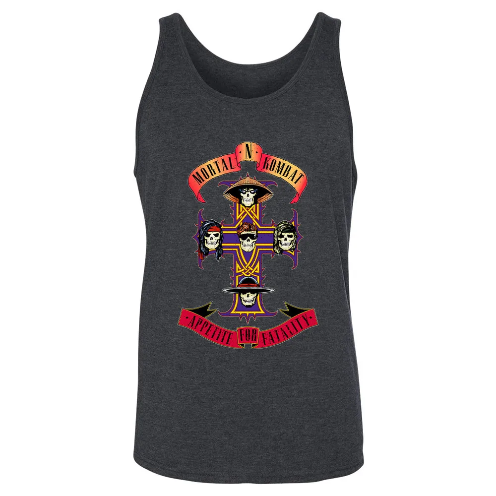 Unisex Jersey Tank - 1AXMB9KX - Dark Grey Heather - 6