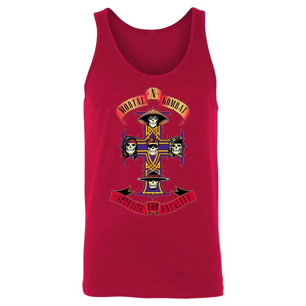 Unisex Jersey Tank - 1AXMB9KX - Red - 11