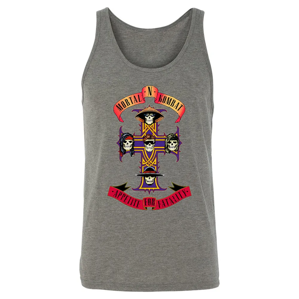 Unisex Jersey Tank - 1AXMB9KX - Grey Triblend - 8