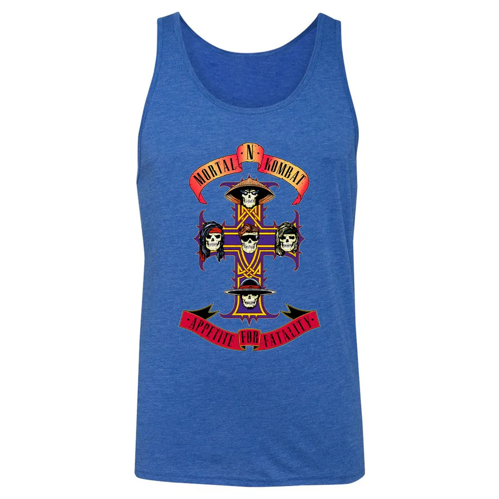 Unisex Jersey Tank - 1AXMB9KX - True Royal Triblend - 12