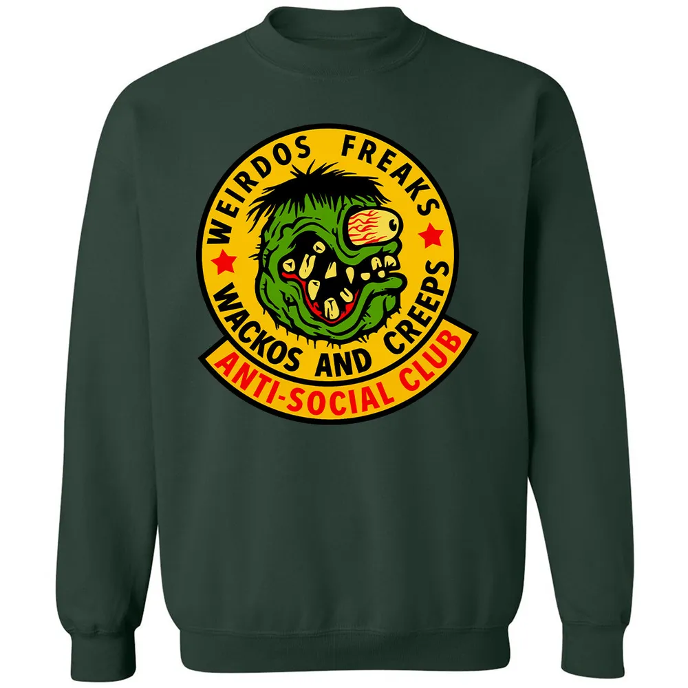 Classic Unisex Sweatshirt - 3W5L8VG8 - Forest Green - 4