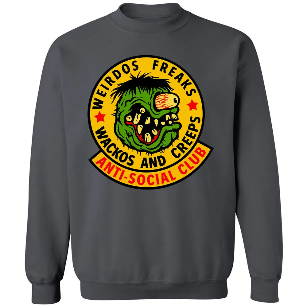 Classic Unisex Sweatshirt - 3W5L8VG8 - Charcoal - 7