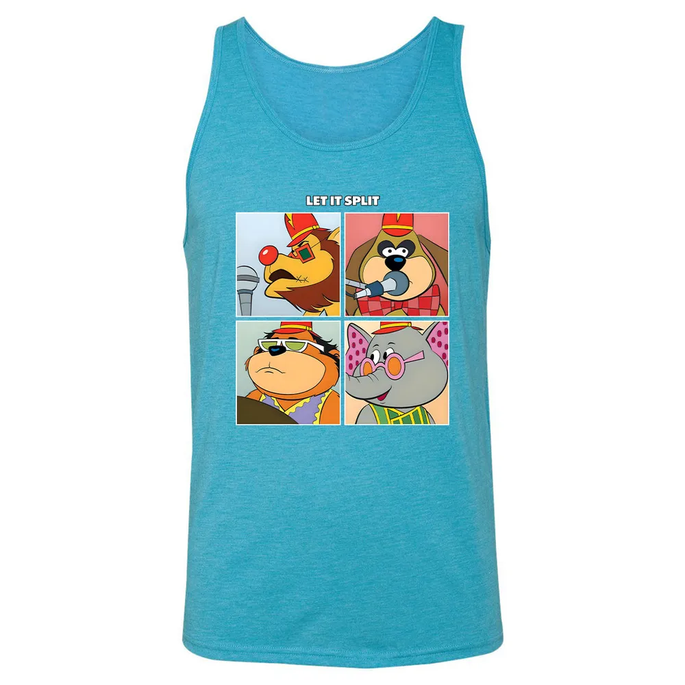 Unisex Jersey Tank - NALH4Z64 - Aqua Triblend - 3