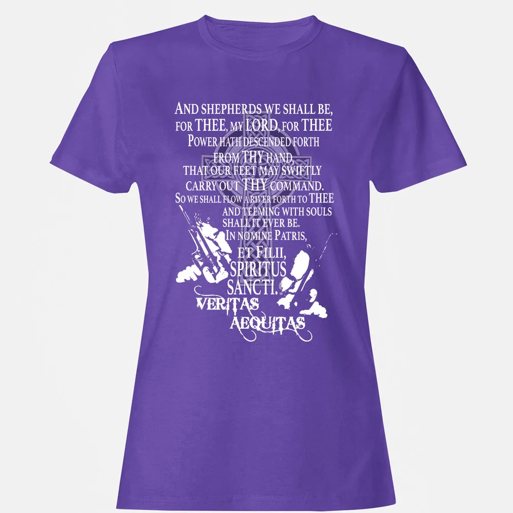 Women's T-Shirt - F8EBXQJA - Purple - 12