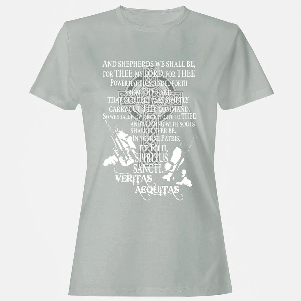 Women's T-Shirt - F8EBXQJA - Ash - 2