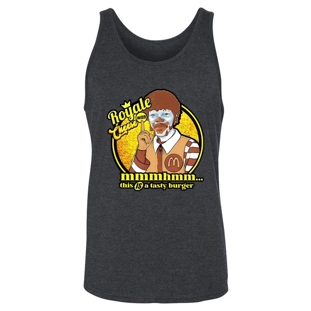 Unisex Jersey Tank - 6FX7CQV1 - Dark Grey Heather - 6