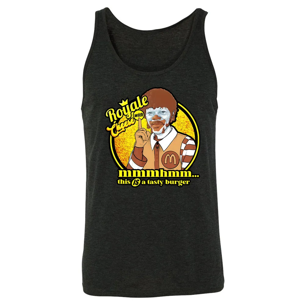 Unisex Jersey Tank - 6FX7CQV1 - Charcoal Black Triblend - 5