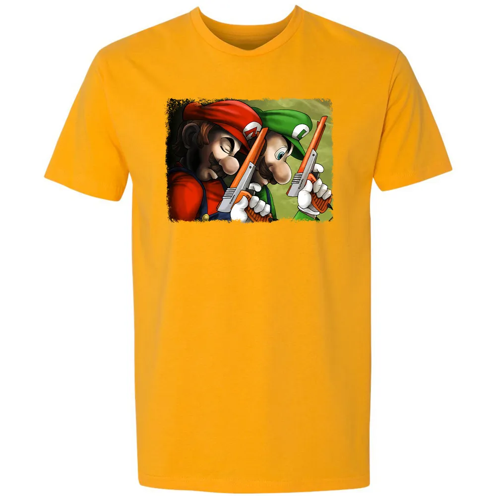 Premium Unisex T-Shirt - HBNPHYUL - Gold - 12