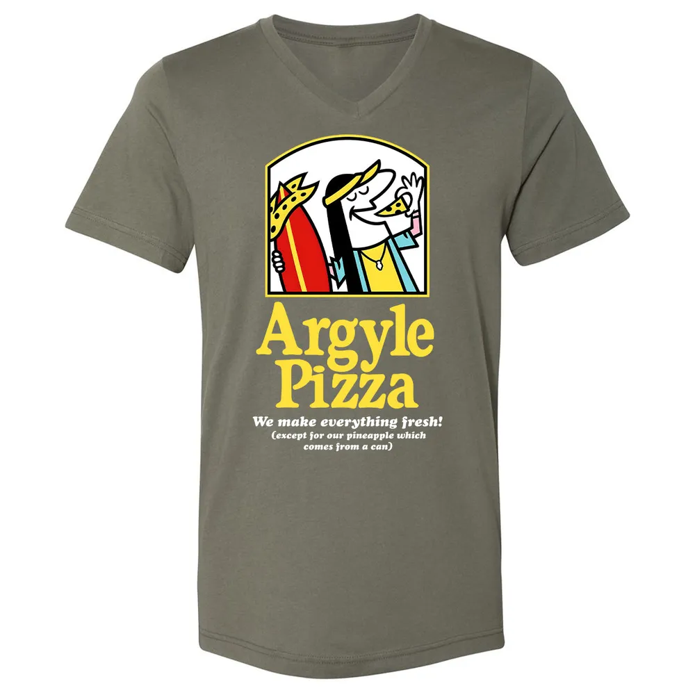 Unisex V-Neck T-Shirt - A9BSZUUZ - Military Green - 10