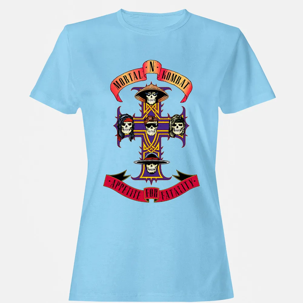 Women's T-Shirt - JSKJ9VJZ - Light Blue - 8