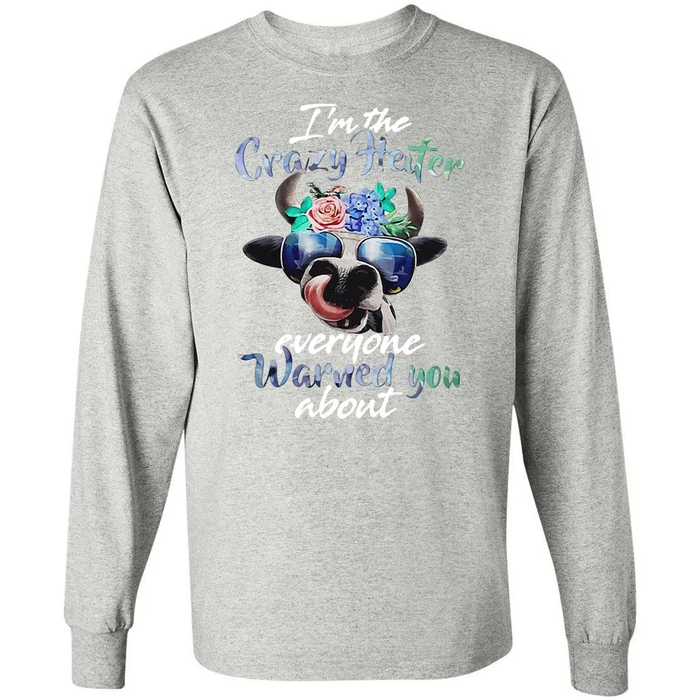 Long Sleeve T-Shirt - 643KL6W3 - Ash - 7