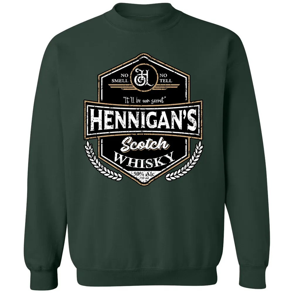 Classic Unisex Sweatshirt - 5D7UZU3R - Forest Green - 4
