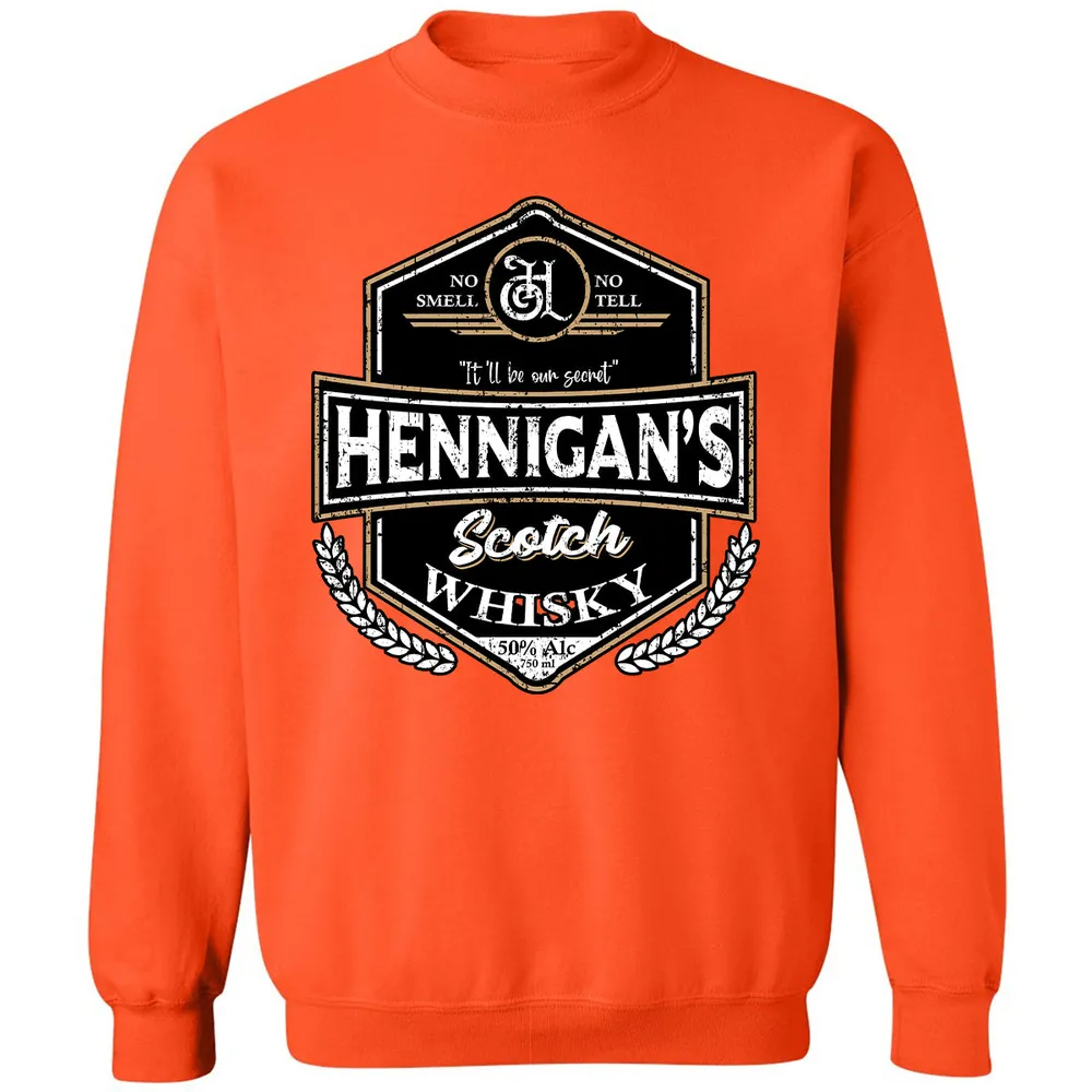 Classic Unisex Sweatshirt - 5D7UZU3R - Orange - 10