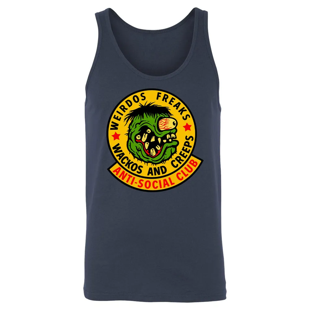 Unisex Jersey Tank - DXYNRYLW - Navy - 2