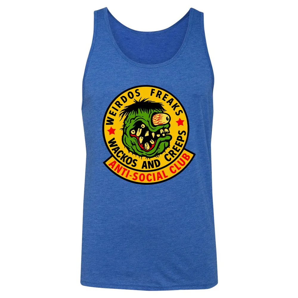 Unisex Jersey Tank - DXYNRYLW - True Royal Triblend - 12